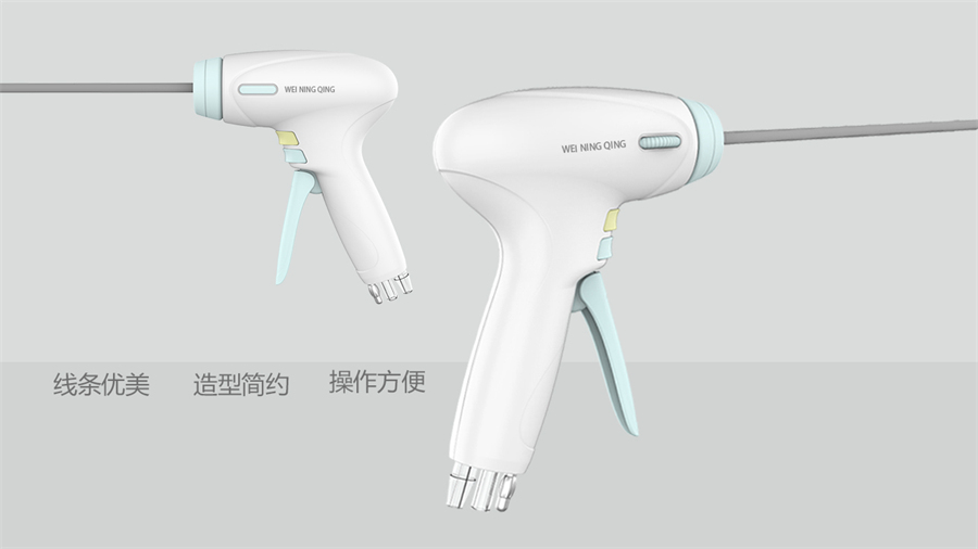 電鉤沖洗器產(chǎn)品設(shè)計(jì)，醫(yī)療設(shè)備工業(yè)設(shè)計(jì)案例